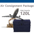 Large Duffel Bag, Waterproof Carry on Weekend Overnight Storage Bag over Luggage for Airline, Travel, Camping, Moving