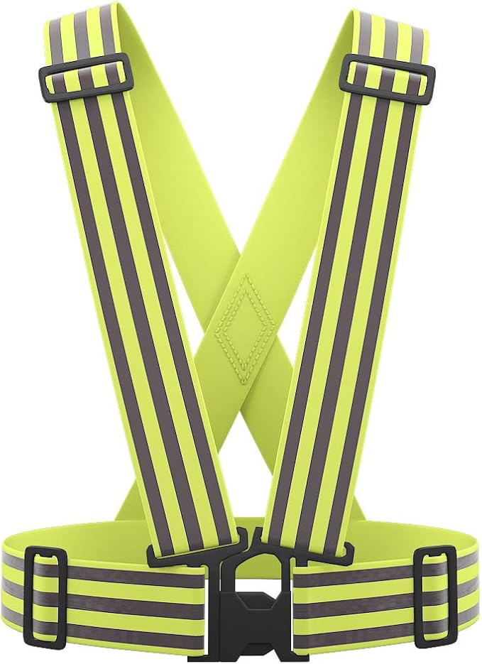 AYKRM 9 color High Visibility Reflective Vest Running Gear High Vis Adjustable Safety Vest