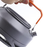 Fire-Maple XT1 0.8 Liter Camping Kettle | Portable Lightweight Aluminum Teapot | Heat Exchanger Pot