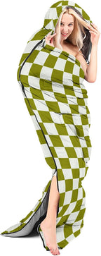 Sleeping Bags for Adults and Kids Backpacking Camping Sleeping Bags for Girls and Boys Lightweight Waterproof Cold/Warm Sleeping Bag for All Season