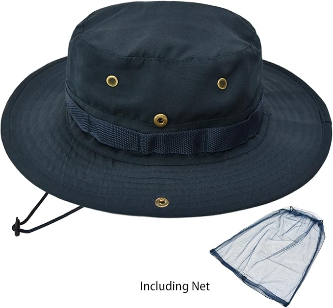 Sun Hats for Men Women Bucket Hat UPF 50+ Boonie Hat Foldable UV Protection Hiking Beach Fishing Summer Safari