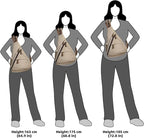 KL928 Canvas Sling Bag - Small Crossbody Backpack Shoulder Casual Daypack Rucksack for Men Women(Large Version)