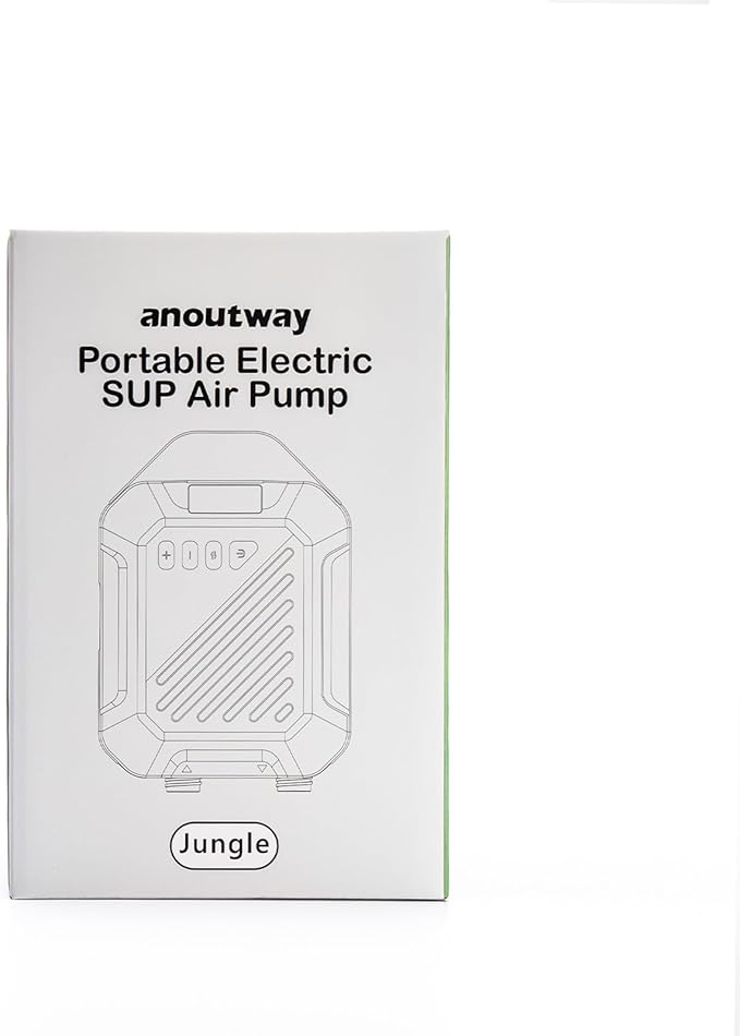 20PSI High Pressure Smart SUP Air Pump, 2025 New Rechargeable Battery-Powered, Intelligent Dual Stage Inflation & Deflation,Auto-Off for Stand Up Paddle Boards,Surfing Kite, Tent