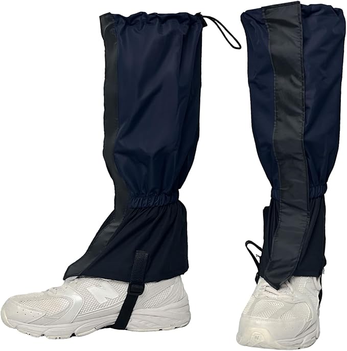 1 Pairs Gators for Hiking Boots,Adjustable Leg Gaiters for Women and Men Boots, Waterproof and Breathable Trail Gaiters for Hiking, Snow and Garden Weeding