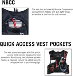 USWE Rush 8L Bike Hydration Vest, Adjustable Chest Straps Running Hydration Vest, 2.0L Hydration Bladder, Mountain Biking, Gravel & Cycling with Reflective Details, Men & Women