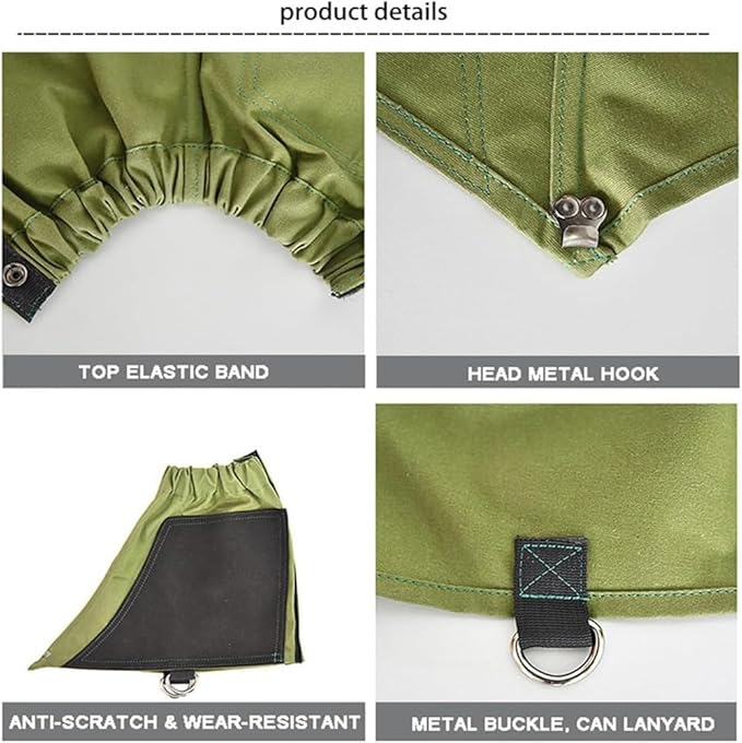 Waterproof Gators for Hiking Boots and Shoes Lightweight Adjustable Leg Gaiters for Men Women Gaiters for Hiking Snowshoeing