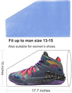 Shoe Shrink Wrap Bags,100 Pcs Sneaker PVC Heat Shrink Plastic Wrap Large Shoes Protector for Men Women Effectively Avoid Sole Yellowing 10x17.7 inches