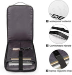 BANGE Business Smart Backpack Waterproof fit 15.6 Inch Laptop Backpack with USB Charging Port,Travel Durable Backpack