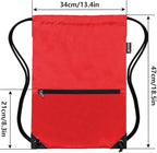 HOLYLUCK Drawstring Backpack Bag Sport Gym Sackpack