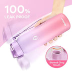 32oz Water Bottle with Removable Straw and Spout Lid Two Ways to Drink, 18/10 Stainless Steel Insulated Water Bottle, BPA-Free, Leak Proof, Double wall, for Sports, Gym