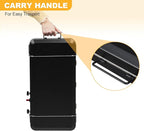 Bonnlo 2-in-1 Camping Stove with Propane Griddle, 15000 BTU Portable Gas Stove with Auto-Ignition, Foldable Windshield & Carry Handle, Camp Stove for Outdoor Cooking, BBQ, Frying, Camping, Tailgating