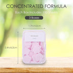 300pcs Portable Hand Washing Soap Sheets, Scented Mini Soap Sheets, Disposable Soluble Soap for Outdoor Travel, Camping, Hiking (Pink)