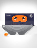 Sleep Eye Mask for Men Women, EVA BELLE Light Blocking Sleeping Mask for Side Sleeper, 3D Contoured Cup Night Blindfold, Lash Extensions 3D Sleeping Mask with Adjustable Strap for Travel, Night & Nap