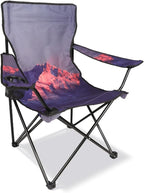 Northroad Camping Chair Portable Camp Chair, Folding Lawn Chair with Cup Holder for Outdoor Camping, Hiking, Travel, Patio, Beach, Picnics