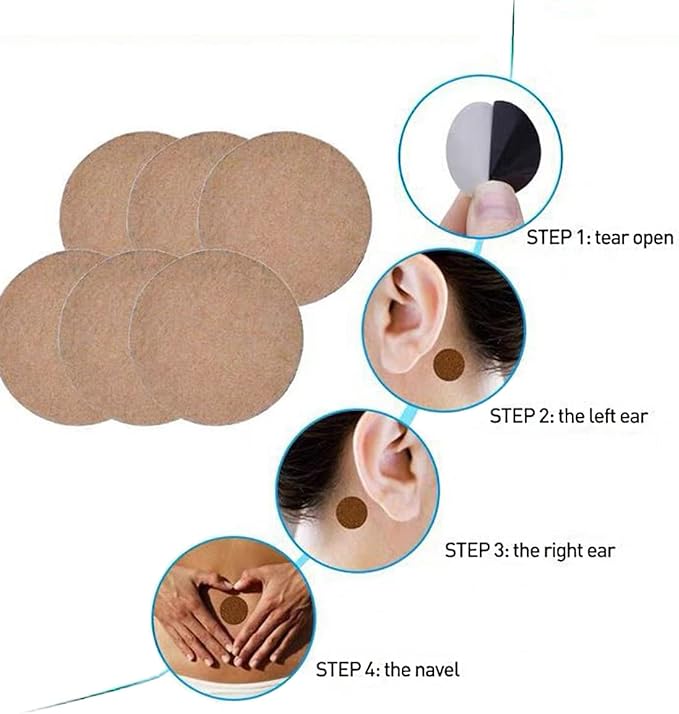 (2026 New) Motion Sickness Patches Non-Drowsy, 100% Natural Motion Sickness Patch(Efficient– Lasts 72 Hours)-for Car Airplane Ship Altitude Sickness(Travel Essentials)-for Adults and Kids(40 Count)