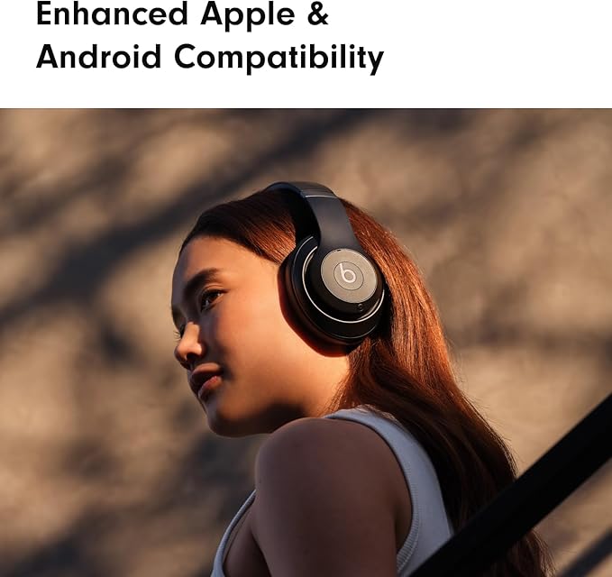 Beats Studio Pro Bluetooth Noise Cancelling Headphones with Apple 20W USB-C Power Adapter - Black