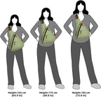 KL928 Canvas Sling Bag - Small Crossbody Backpack Shoulder Casual Daypack Rucksack for Men Women(Large Version)