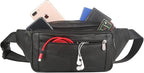 Genuine Leather Fanny Pack/Waist Bag/Organizer with Adjustable Belt, Multiple Pockets For Men and Women