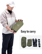 iClimb Ultralight Compact Camping Folding Beach Chair with Anti-Sinking Large Feet