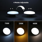 Hanging Camping Tent Light LED Rechargeable Portable Lantern Waterproof Outdoor Camp Lamp with Battery Power for Glamping Indoor Outages Car Repair(Infinite Dimming)