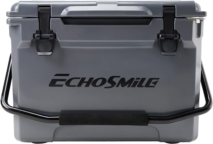 EchoSmile 25/30/35/40/60/75 Quart Rotomolded Cooler, Built to Stand up to The Rigors of The Journey