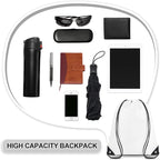 Grneric Drawstring Bags Bulk 14 Pcs Drawstring Backpack Bulk Cinch Bag Sackpack for Men Women Gym (White)