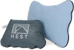 HEST Camping Pillow - Temperature Resilient, Memory Foam, Packable Travel Pillow
