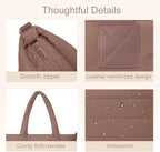 Tote Bag for Women Puffer Work Tote Handbag Large Quilted Nurse Bag with Zipper for Travel