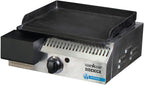 Camp Chef Sidekick Grill Accessory, Flat Top Griddle included, 14" cooking system compatible, Stainless/Black