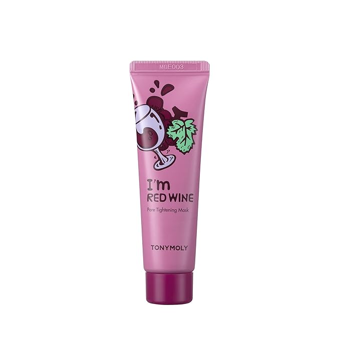 TONYMOLY Mulled Wine Mask & Body Serum Set – Holiday Skincare Gift, Secret Santa Gift, or White Elephant Exchange Idea, 4-Piece Hydrating & Pore Refining Set