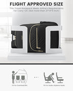 LOVEVOOK Laptop Backpack Purse for Women, Work Travel Computer Bags, College School Backpack for Student Girl, Quilted Casual Daypack with USB Port, Fit 15.6 Inch Laptop, Black