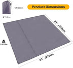 REDCAMP Waterproof Camping Tent Tarp - 83" x83'', 4 in 1 Multifunctional Tent Footprint for Camping, Hiking and Survival Gear, Lightweight and Compact