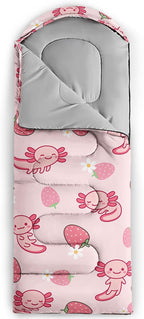 QOOMO Camping Sleeping Bags,3 Season Warm & Cool Weather,Lightweight,Waterproof Sleeping Bags for Adults & Kids,Traveling,and Outdoors,Camping Gear Equipment