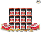 ReadyWise Emergency Food Supply - 4320 Servings, 36 Buckets, Freeze Dried & Dehydrated Package of Long Term Meals, Survival Kit for Camping, Prepper Food Storage Supplies, up to 25 Year Shelf Life