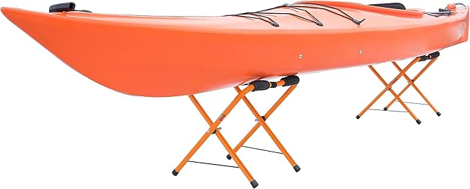 RAD Sportz Portable Kayak Easy Stands Fold for Easy Storage Carry Bag Included Yellow