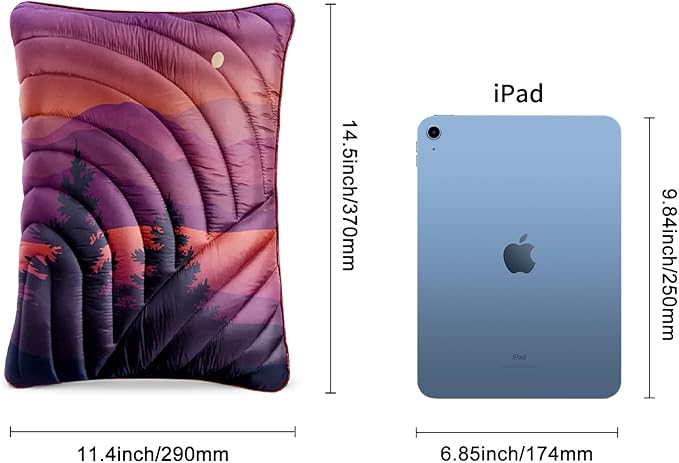 Camping Pillow,Supportive Compressible Travel Pillow Large Size Lightweight Camp Pillow with Storage Bag for Camping,Hiking,Backpacking,Airplane