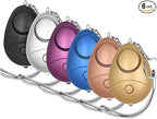 KOSIN Personal Safety Alarm, 6 Pack 140DB Personal Security Alarm Keychain with LED Lights, Emergency Safety Alarm for Women, Men, Children, Elderly