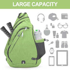 INOXTO Sling Bag, Multipurpose Crossbody Shoulder Bag for Men and Women