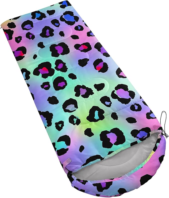 Axolotl Unicorn Sleeping Bag for Kids Boys Girls–Lightweight Warm Cold Weather Sleeping Bags,Waterproof Portable Sleeping Bag with Compression Sack for Camping Backpacking Outdoor Indoor