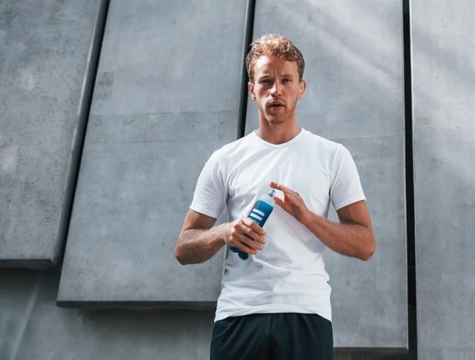 Soft Flask - Shrink As You Drink Soft Water Bottle for Hydration Pack - Folding Water Bottle Ideal for Running, Hiking, Cycling, Climbing & Rigorous Activity