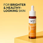 No7 Radiance+ 15% Vitamin C Serum - Radiance-Boosting Face Serum for Glowing Skin - Re-Energizing Vitamin C Skin Care for Daily Use (0.84 oz)