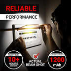 GearLight USB Rechargeable Headlamp Flashlight - S500 Running, Camping, and Outdoor LED Headlight Camping Headlamps - Head Lamp Light for Adults, Kids, Emergency Gear - Black - 2 Pack, Rechargeable