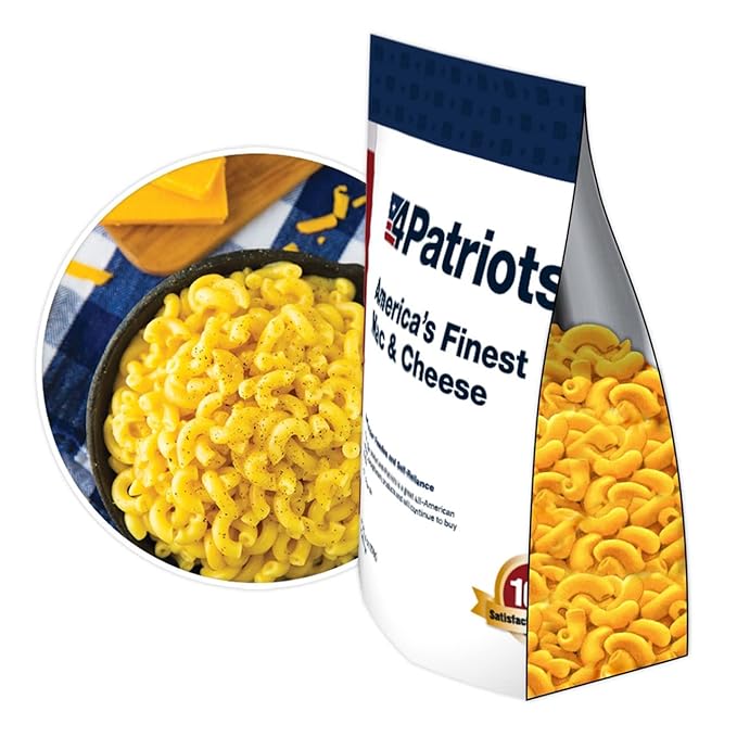 4Patriots 4-Week Kit + 72-Hour Kit Survival Food Bundle: Designed to Last 25 Years, 212 Servings