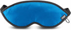 Lewis N. Clark Comfort Sleep Mask | Eye Mask for Travel | Comfortable & Breathable | Light Blocking & Adjustable | Light Blue