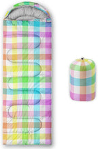 Sleeping Bags for Adults and Kids Backpacking Camping Sleeping Bags for Girls and Boys Lightweight Waterproof Cold/Warm Sleeping Bag for All Season