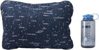 Therm-a-Rest Compressible Cinch Camping and Backpacking Pillow, Large - 16 x 23 Inch, Warp Speed Print