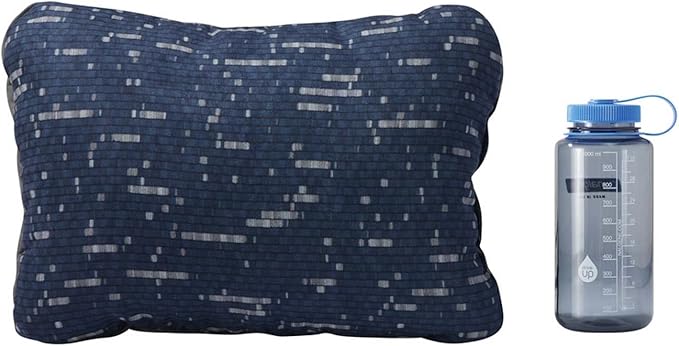 Therm-a-Rest Compressible Cinch Camping and Backpacking Pillow, Small - 12 x 16 Inch, Warp Speed Print