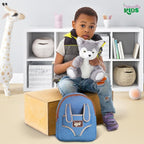 Wolf Backpack, Wolf Toys for Kids 3-5, Toddler Husky Stuffed Animal Gifts for 2 3 4 5 Year Old Girl Boy