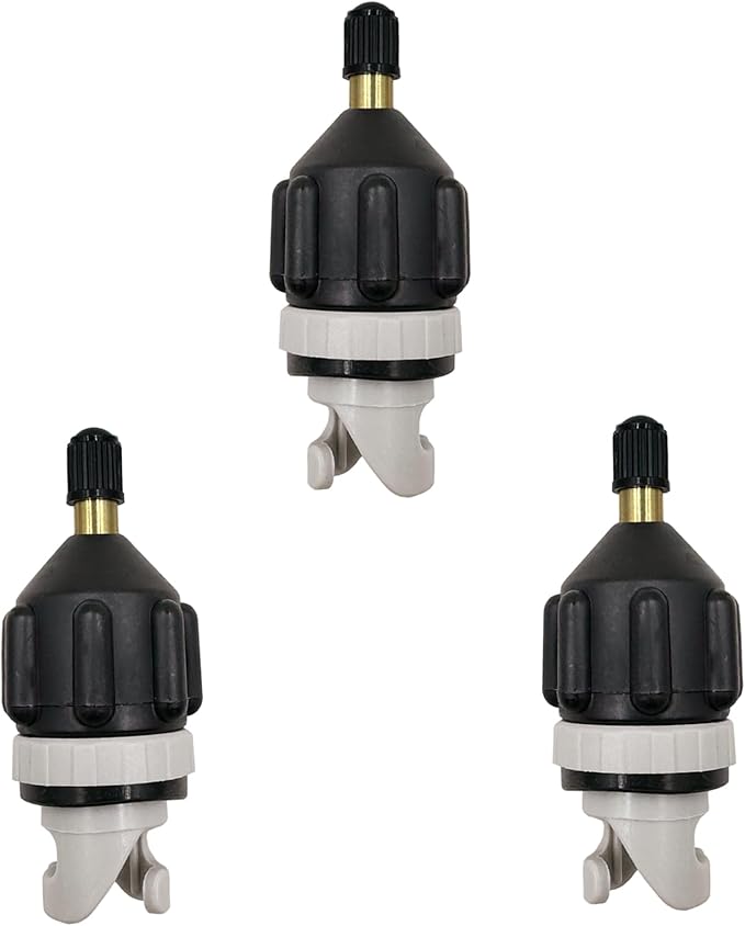 3pcs Sup Paddle Board Inflator Air Pump Adapter Adaptor Attachments for Inflatables Kayaks Boats Stand Up Paddleboard Valve Connector Accessories