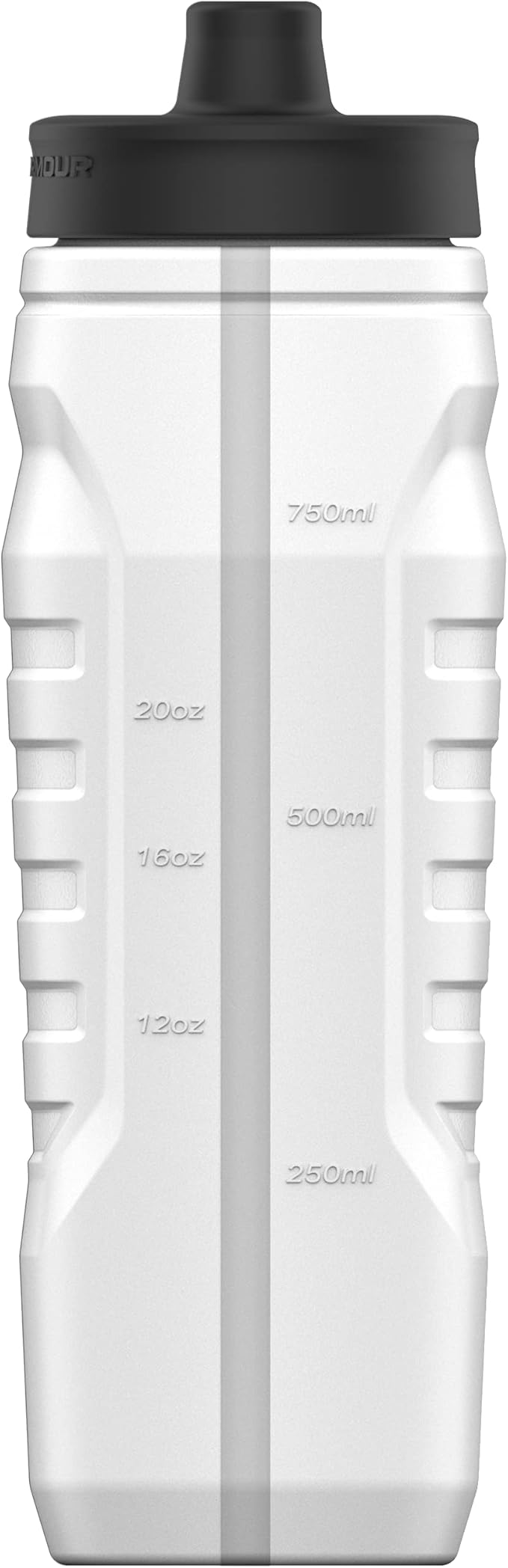 Under Armour Squeeze Water Bottles, 32 oz Water Bottles, Sideline Sports Water Bottle with Quick-Shot Lid, Quick & Easy Hydration, Gym Water Bottles, Squeeze Bottle, 1 32oz Bottle